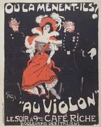 カフェ・リシュのポスター、1896年頃